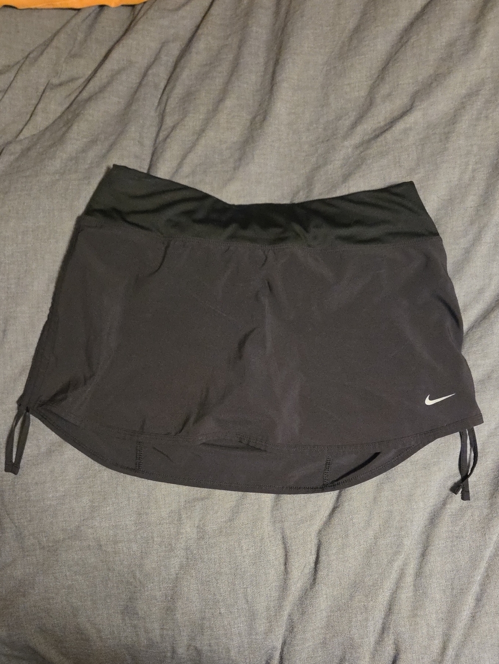 Nike Women’s Black Athletic Skort with Drawstring Details